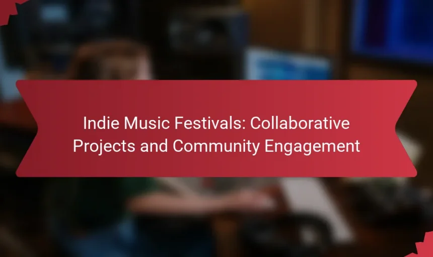 Indie Music Festivals: Collaborative Projects and Community Engagement