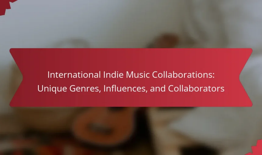 International Indie Music Collaborations: Unique Genres, Influences, and Collaborators