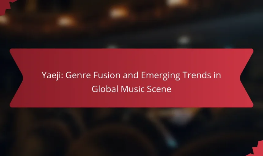 Yaeji: Genre Fusion and Emerging Trends in Global Music Scene